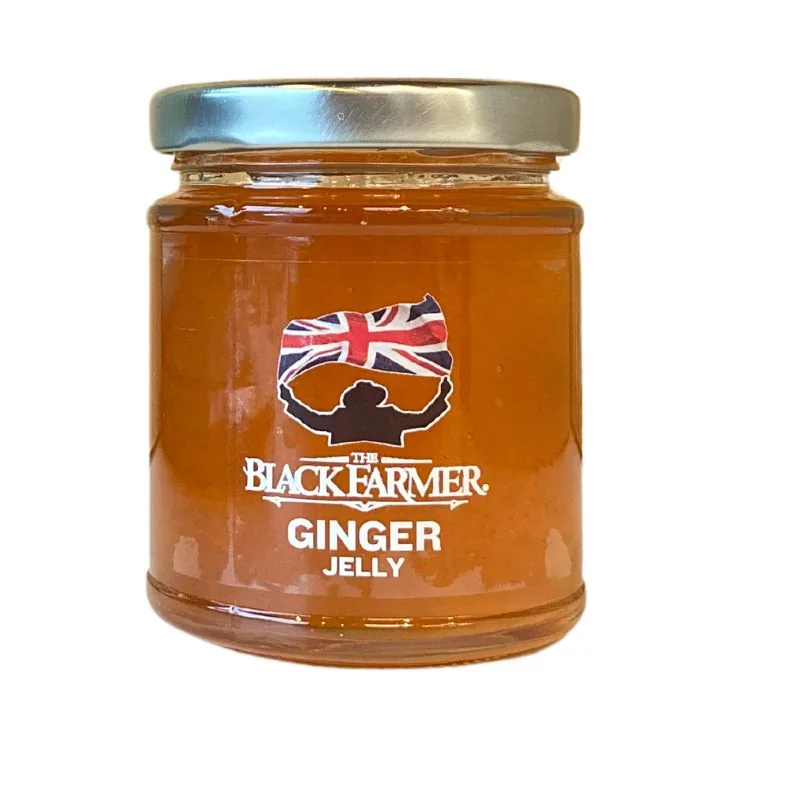 Frasco de Ginger Jelly em fundo branco, packshot original